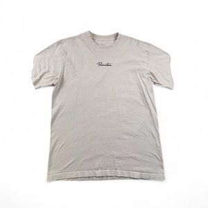 Primitive Skateboarding T-Shirt Men’s L Tan Logo Cotton Streetwear Tee